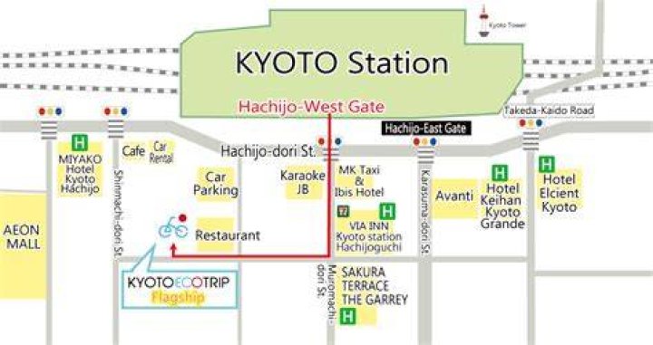 京都駅「八条口」一般車の乗降場を徹底ガイド：迷わない動線と注意点